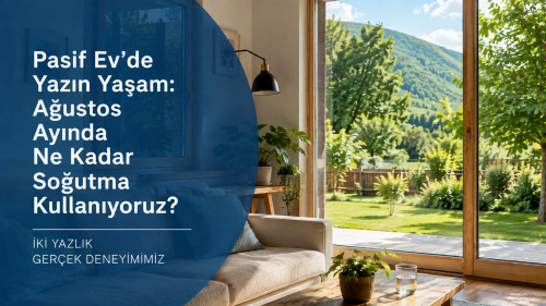 Pasif Ev'de Yazın Yaşam: Ağustos Ayında Ne Kadar Soğutma Kullanıyoruz?